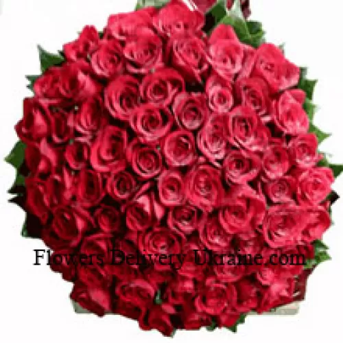 Bouquet de 101 roses rouges